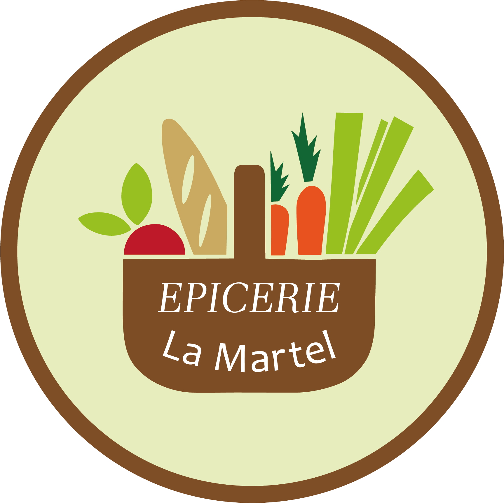 Logo épicerie La Martel